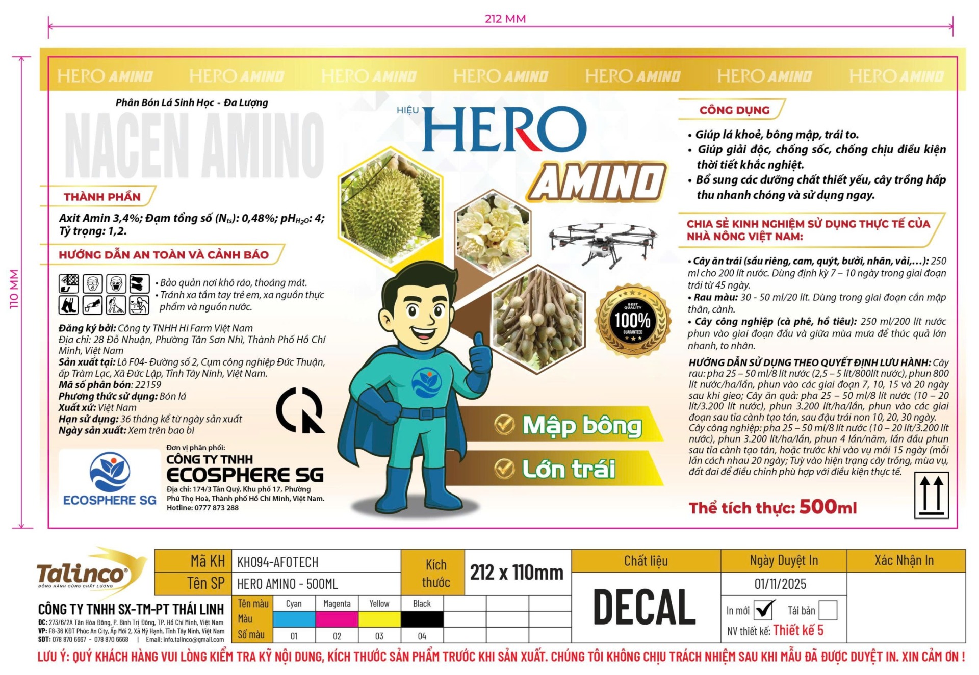 PHÂN BÓN HERO AMINO