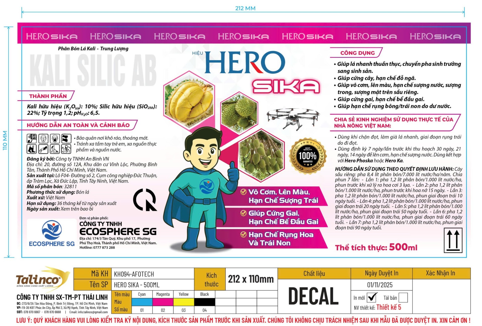 PHÂN BÓN HERO SIKA